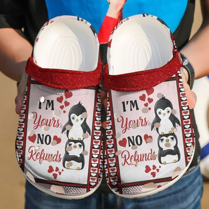 Penguin I39M Yours No Refunds Classic Clogs Shoes