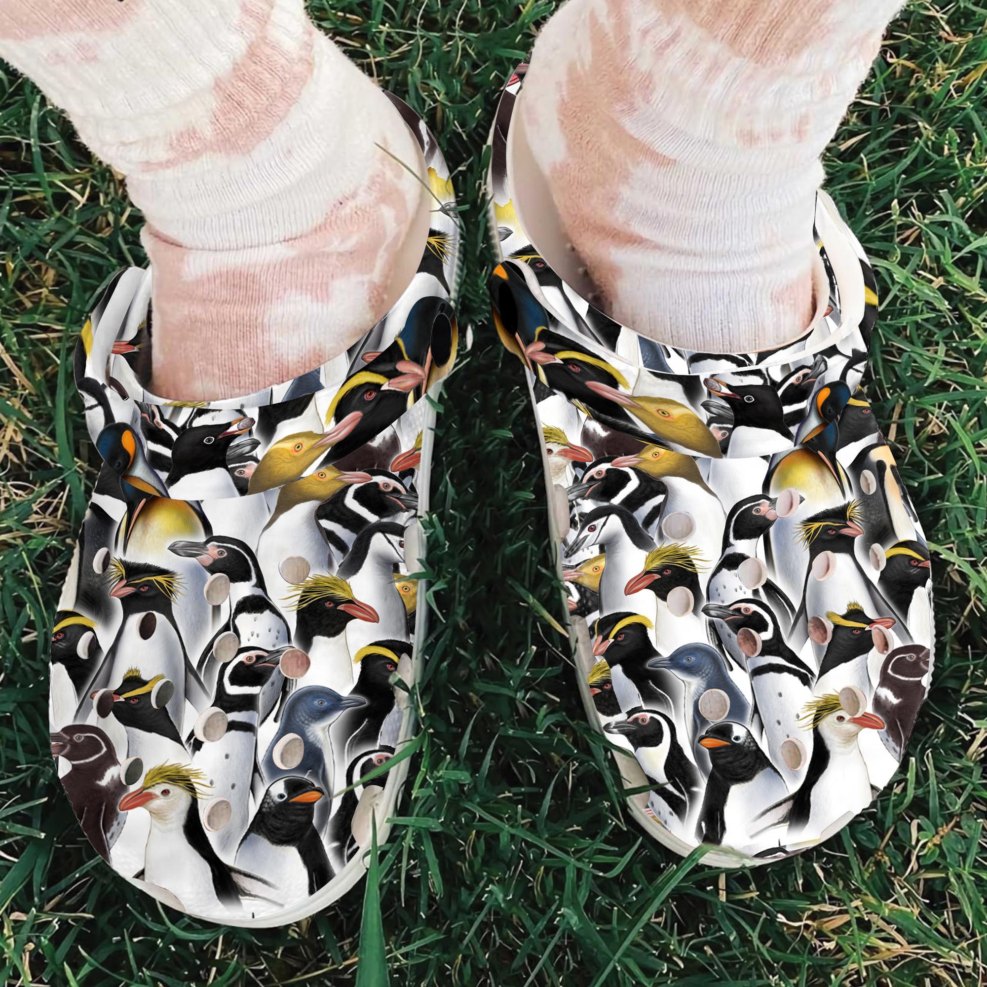 Penguins Crocs Crocband Clogs Shoes Comfortable For Men Women and Kids - Image 3