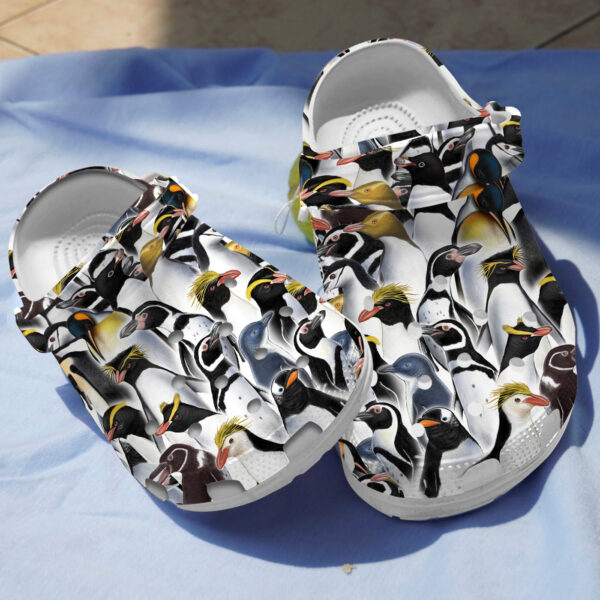 Penguins Crocs Crocband Clogs Shoes Comfortable For Men Women and Kids - Image 7