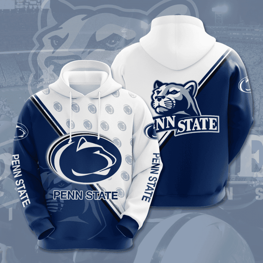 PENN STATE NITTANY LIONS 3D All Over Print Hoodie, Zip Hoodie