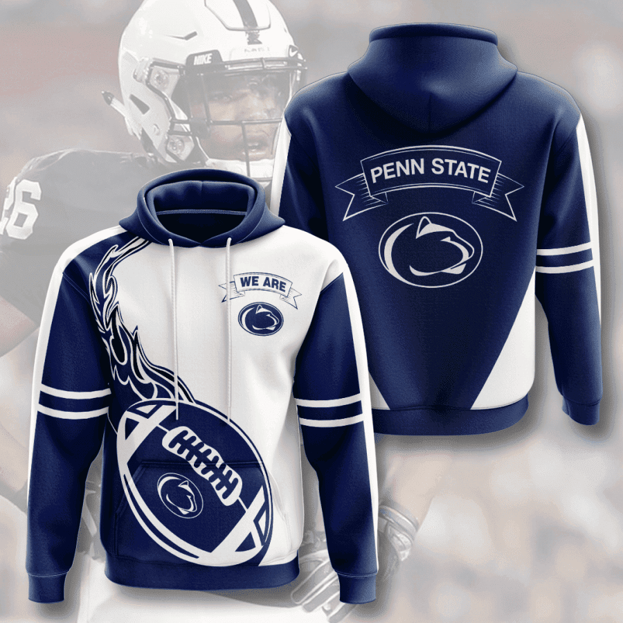 Penn State Nittany Lions 3D All Over Print Hoodie, Zip Hoodie