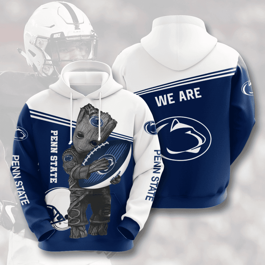 Penn State Nittany Lions 3D All Over Print Hoodie, Zip Hoodie