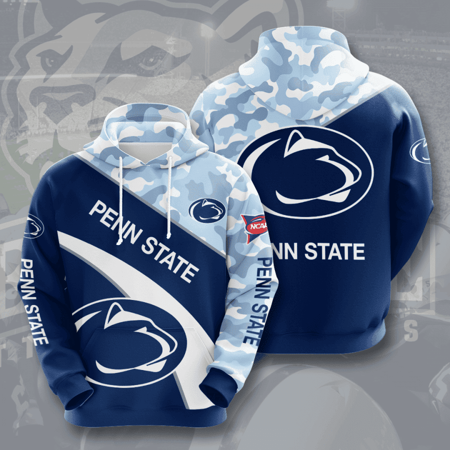 Penn State Nittany Lions 3D All Over Print Hoodie, Zip Hoodie