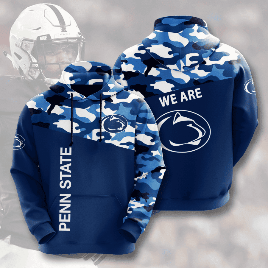 Penn State Nittany Lions 3D All Over Print Hoodie, Zip Hoodie