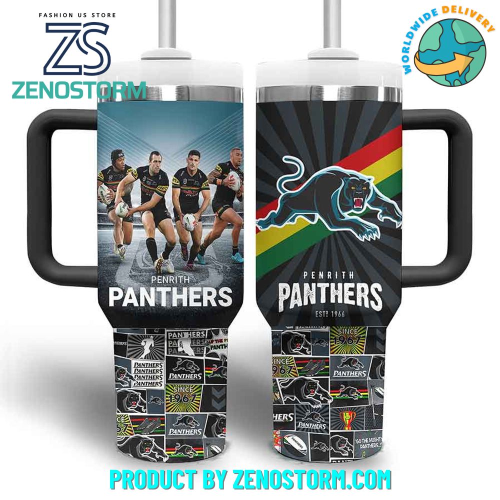 Penrith Panthers NRL Custom Stanley Cup 40 oz 30 oz Tumbler With HandleTVC2301417 - Image 3