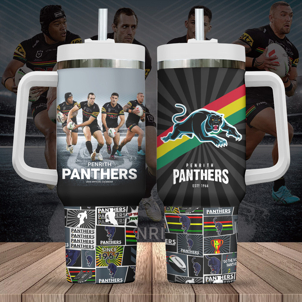 Penrith Panthers NRL Custom Stanley Cup 40 oz 30 oz Tumbler With HandleTVC2301721