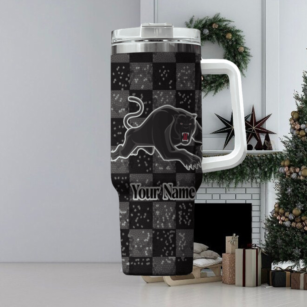 Penrith Panthers NRL Custom Stanley Cup 40 oz 30 oz Tumbler With HandleTVC2301969 - Image 2