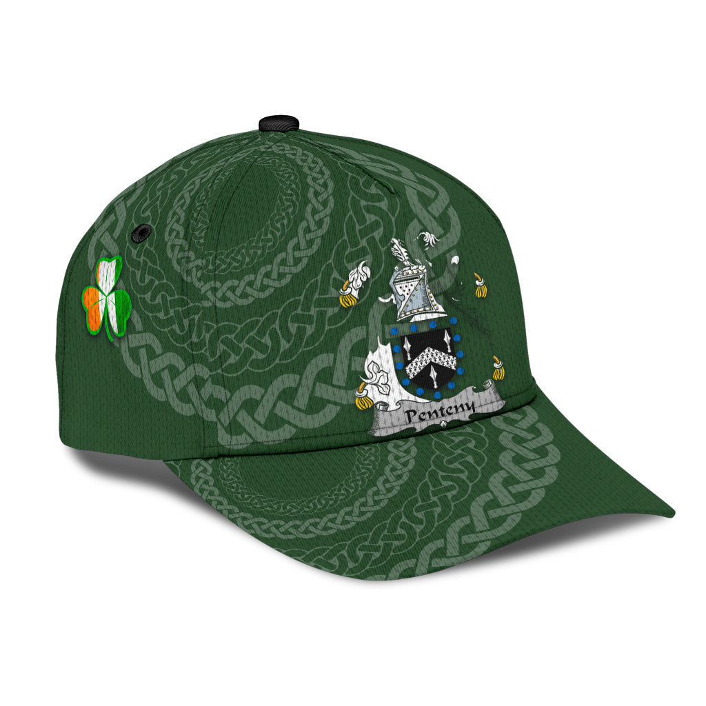 Penteny Coat Of Arms - Irish Family Crest St Patrick's Day Hat Classic Cap Trucker Hats Custom Hats Gifts For Men & Women