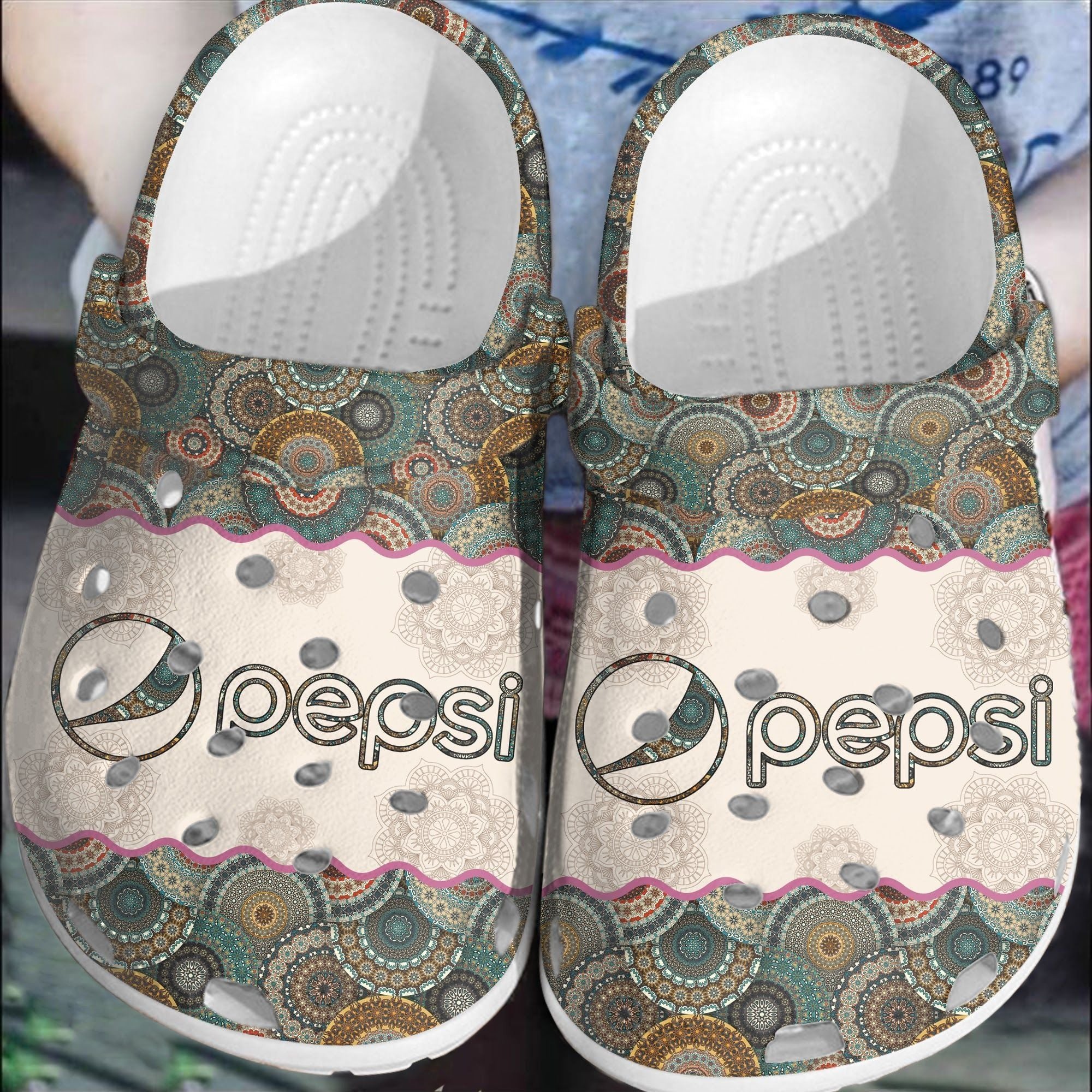 Pepsi Crocband Clogs Shoes Crocs Comfortable For Men Women