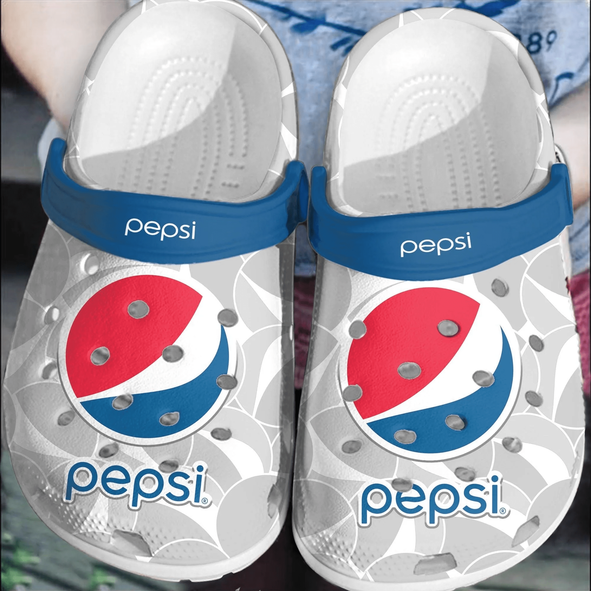 Pepsi Crocband Shoes Crocs Clogs Comfortable For Men Women