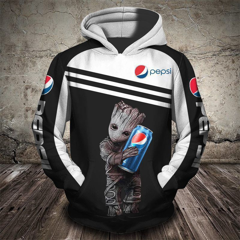 Pepsi Grooot 3D All Over Print Hoodie, Zip Hoodie