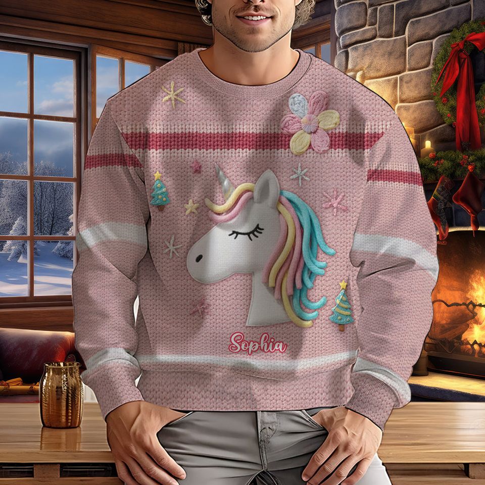 Perfect Sweater For Kids Personalized Kid Ugly Sweater