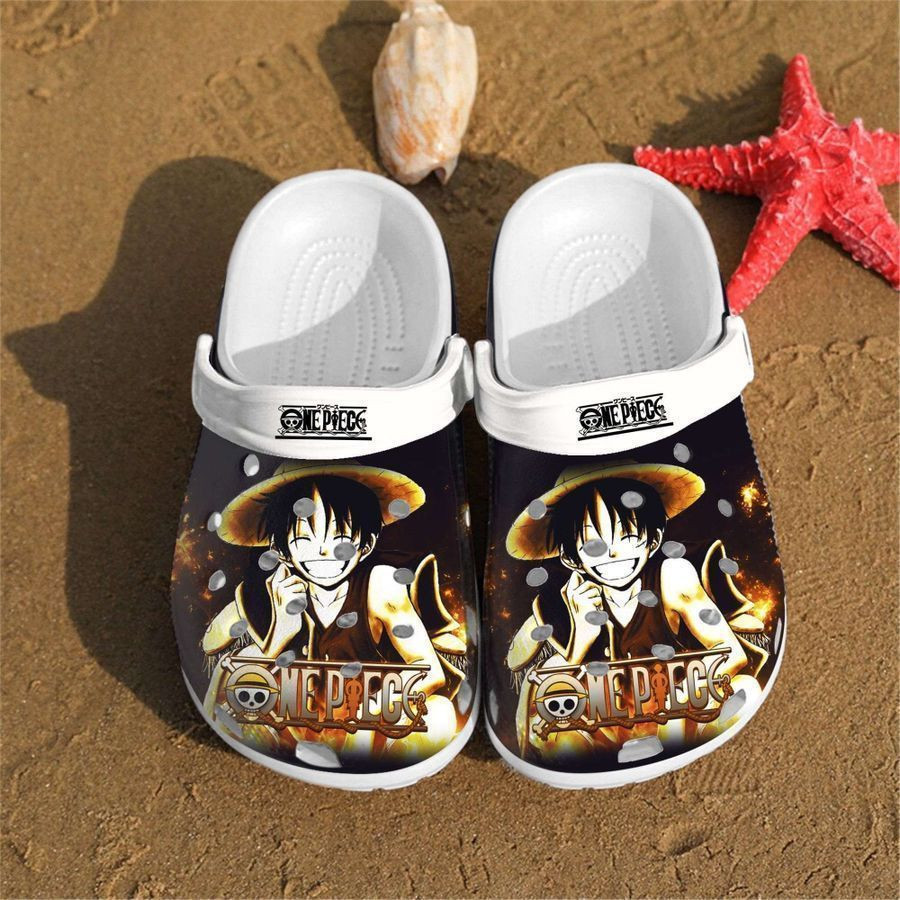 Personalised One Piece Art Custom clog Shoes
