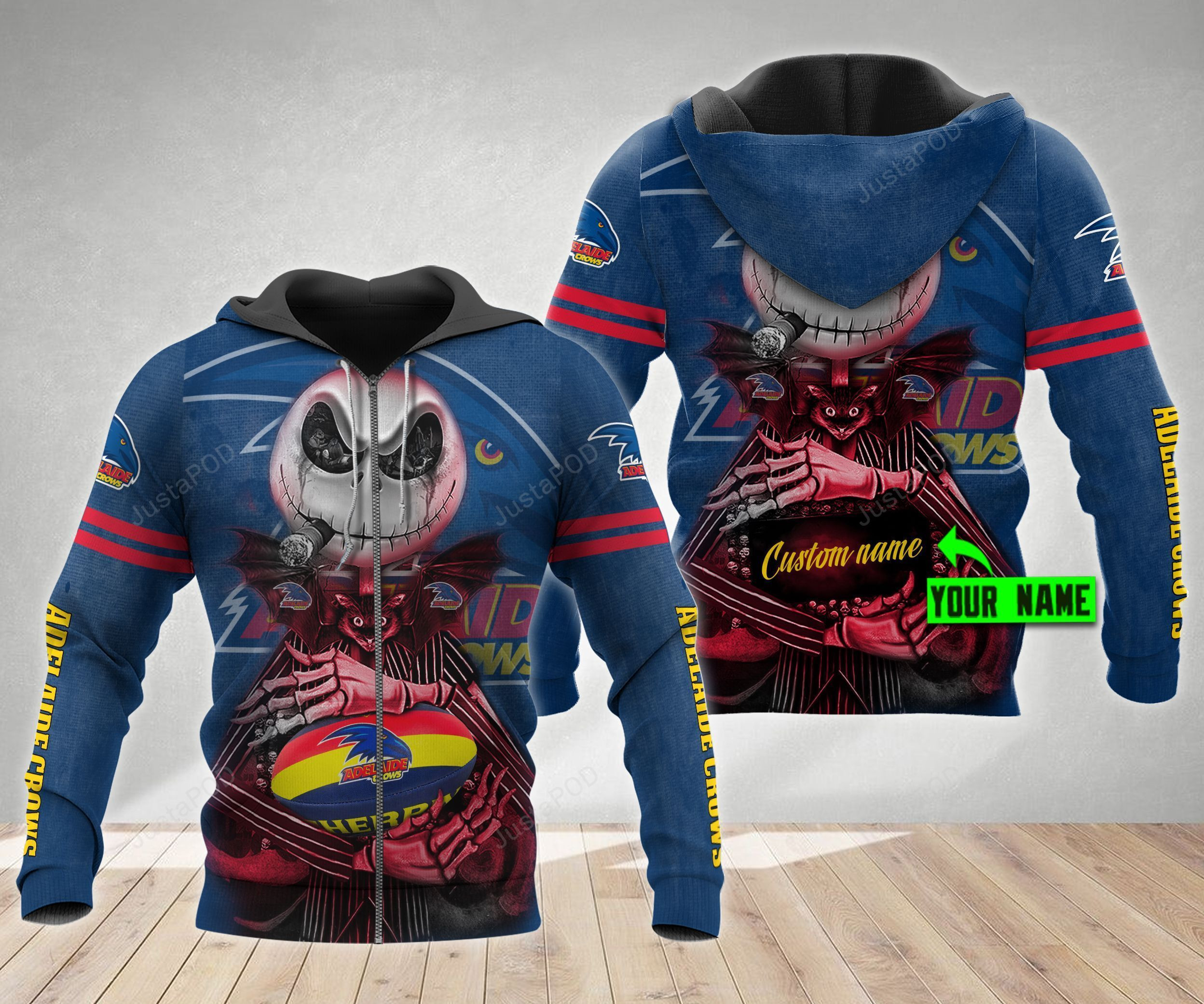 Personalized Adelaide Football Club 3D All Over Print Hoodie, Zip Hoodie