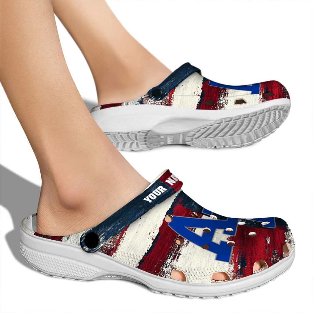 Personalized Air Force Falcons Patriotic Stripes ClogTVC1801757 - Image 2