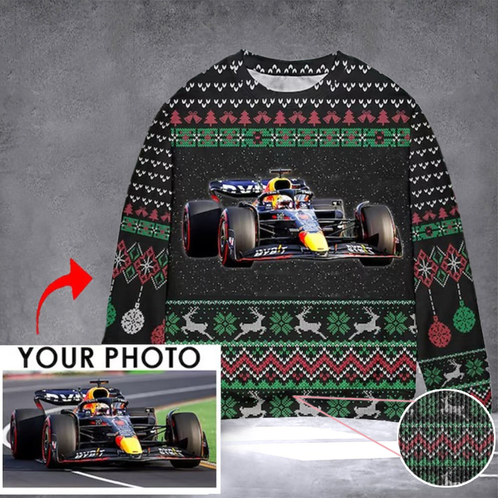 Personalized Airplane Ugly Sweater 2024 Christmas Matching Clothing Gifts For Pilot - Image 2