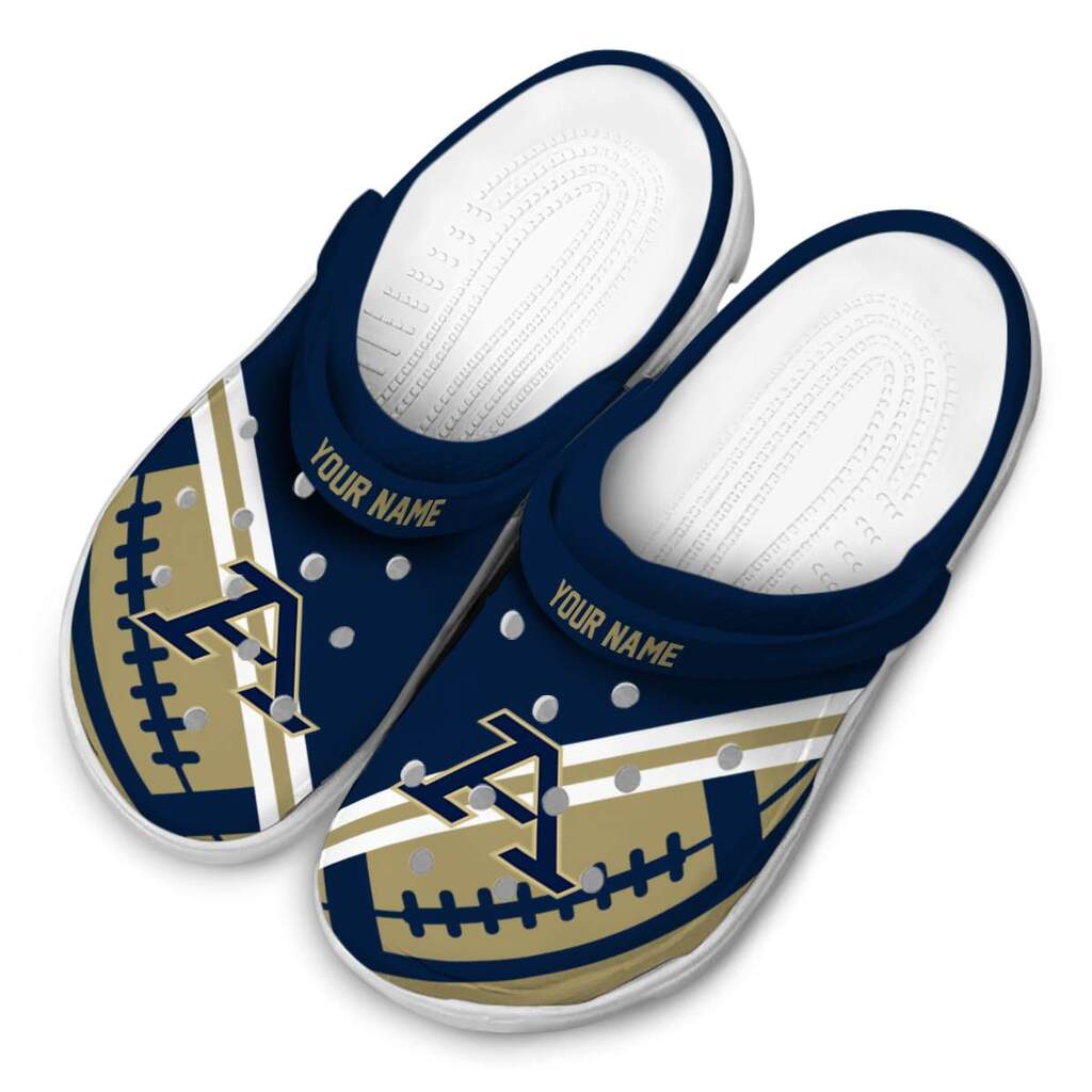 Personalized Akron Zips Football Motif ClogTVC1801800 - Image 4