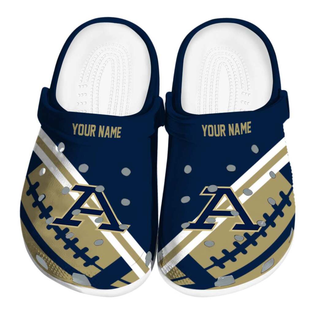 Personalized Akron Zips Football Motif ClogTVC1801800