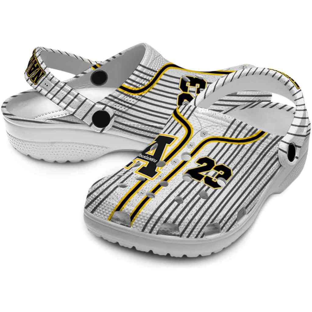 Personalized Appalachian State Mountaineers Pinstripe Pattern ClogTVC1801748 - Image 3