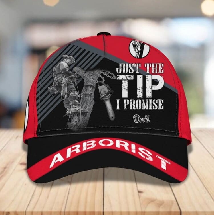 Personalized Arborist Hats 3D Classic Cap for Men, Husband, Arborist Cap for Dad Trucker Hats Custom Hats Gifts For Men & Women