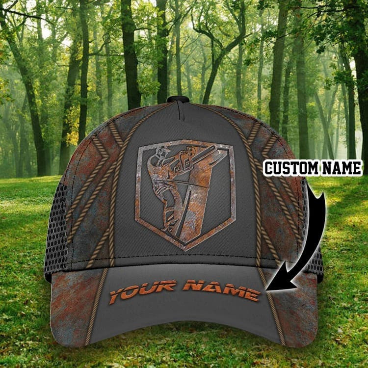 Personalized Arborist Hats 3D Classic Cap for Men, Husband, Arborist Cap for Dad Trucker Hats Custom Hats Gifts For Men & Women