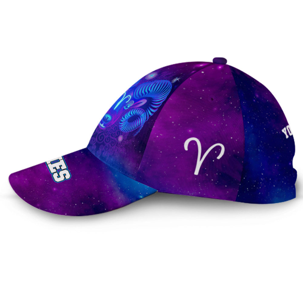Personalized Aries Miraculous Galaxy Hat Classic Cap Trucker Hats Custom Hats Gifts For Men & Women