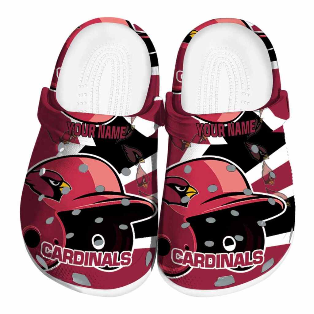 Personalized Arizona Cardinals Baseball Helmet ClogTVC180118