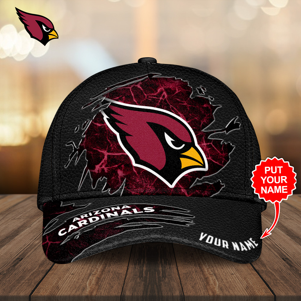 Personalized Arizona Cardinals NFL Personalized Cap For Fan Baseball Cap Classic Hat