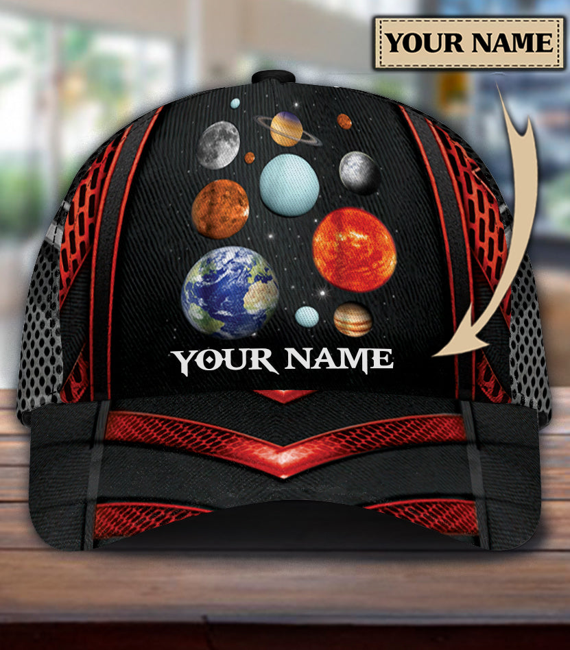 Personalized Astronaut Classic Cap Trucker Hats Custom Hats Gifts For Men & Women