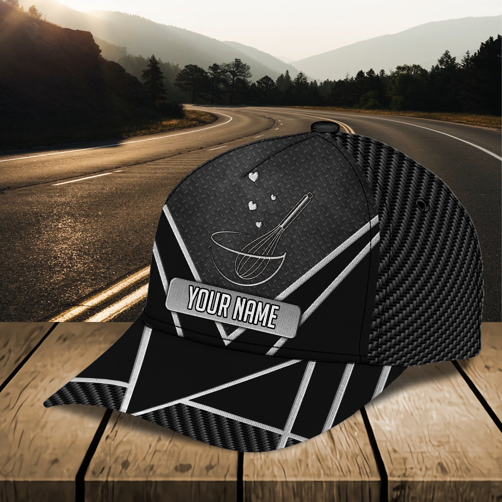 Personalized Baking Classic Cap Trucker Hats Custom Hats Gifts For Men & Women