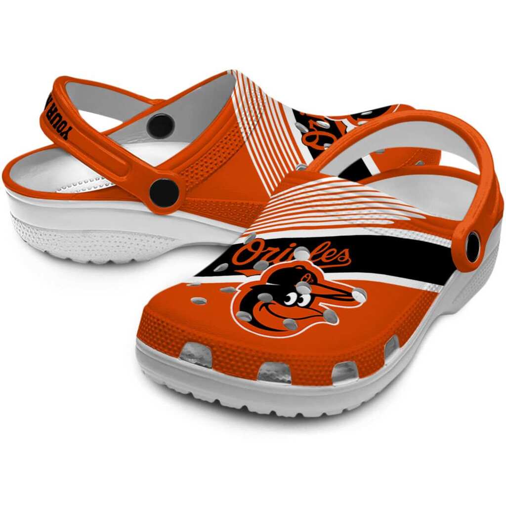 Personalized Baltimore Orioles Vibrant Dual-Tone ClogTVC1801179 - Image 3