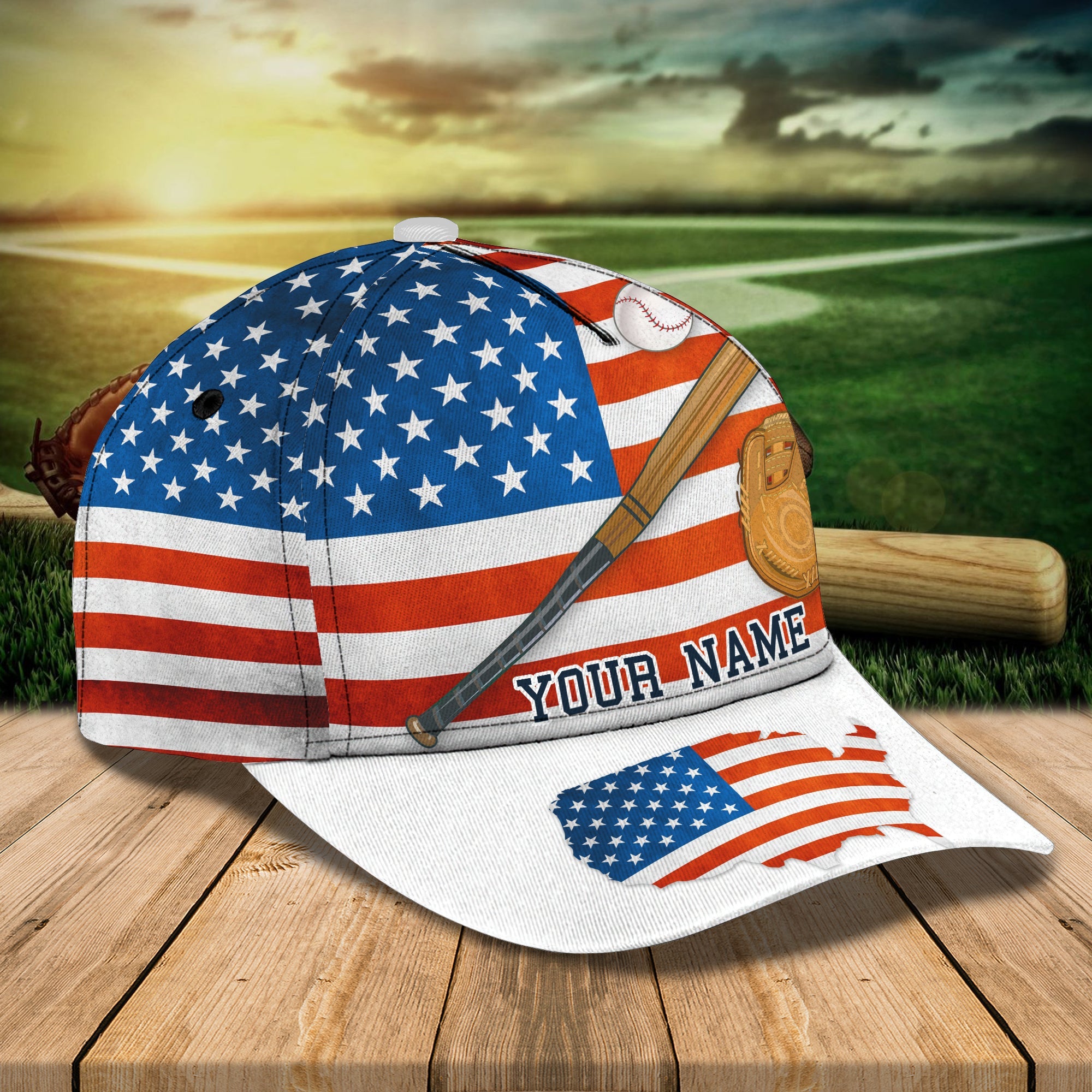 Personalized Baseball Cap - Custom Classic Name Cap Trucker Hats Custom Hats Gifts For Men & Women