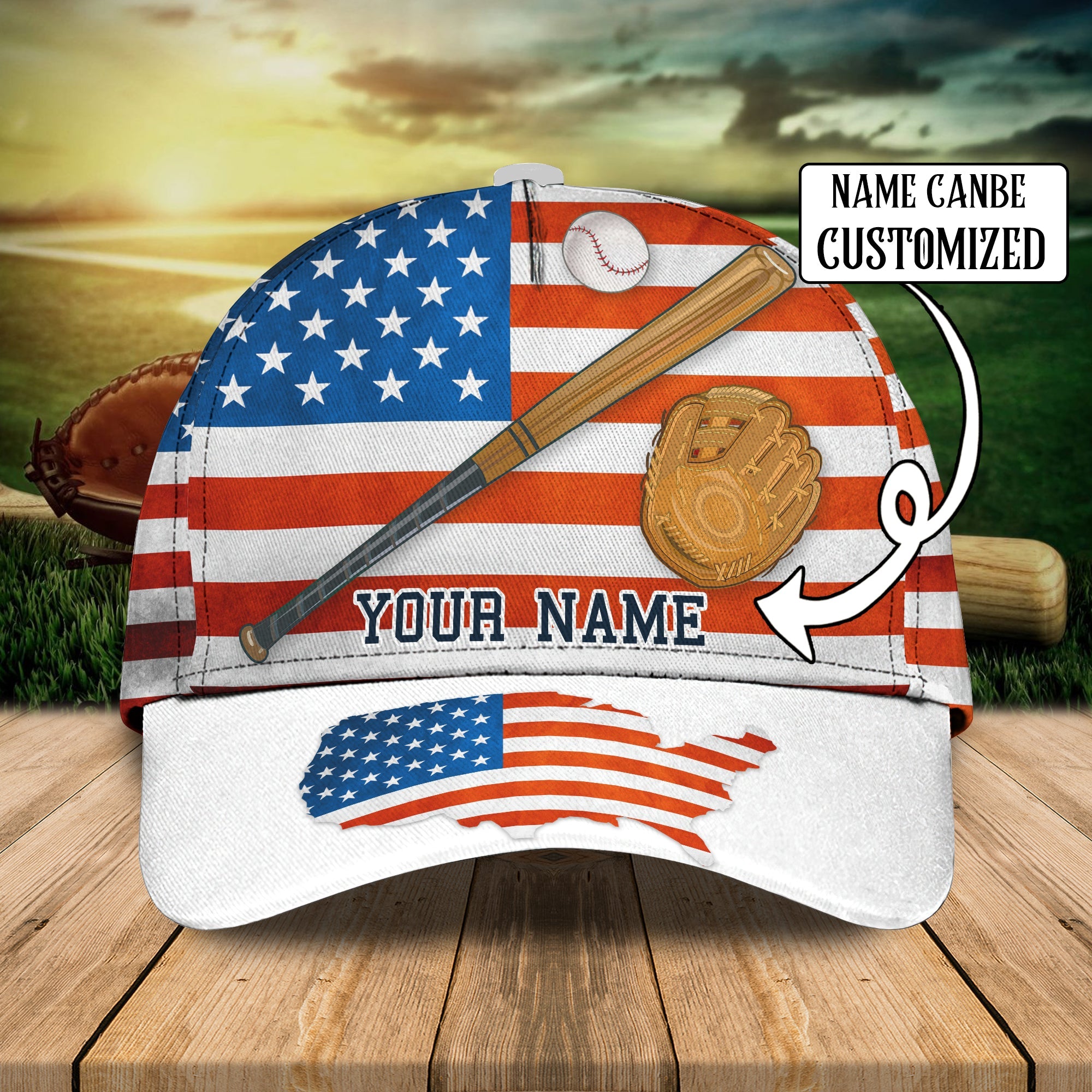 Personalized Baseball Cap - Custom Classic Name Cap Trucker Hats Custom Hats Gifts For Men & Women