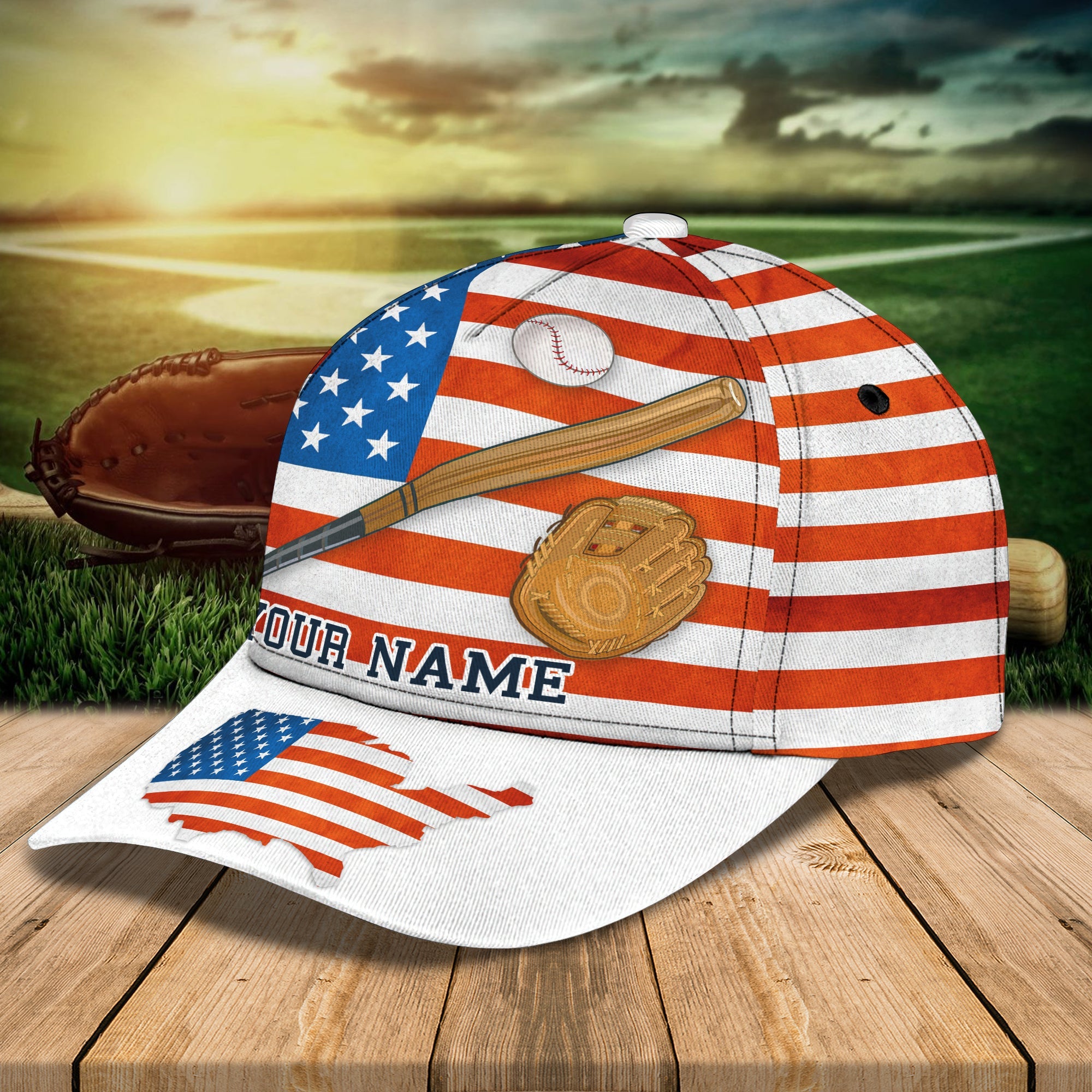 Personalized Baseball Cap - Custom Classic Name Cap Trucker Hats Custom Hats Gifts For Men & Women