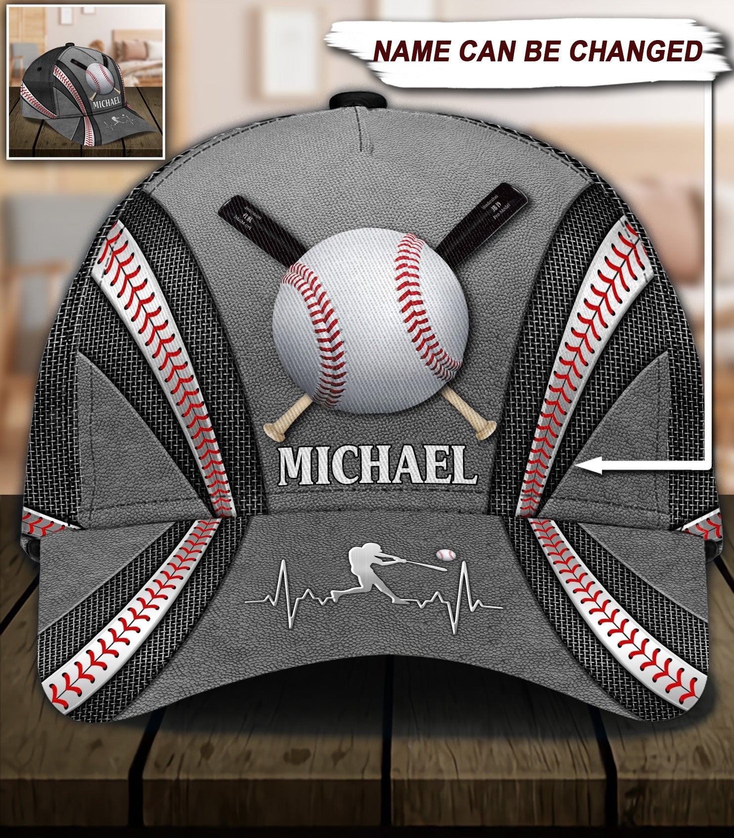 Personalized Baseball Classic Cap Trucker Hats Custom Hats Gifts For Men & Women
