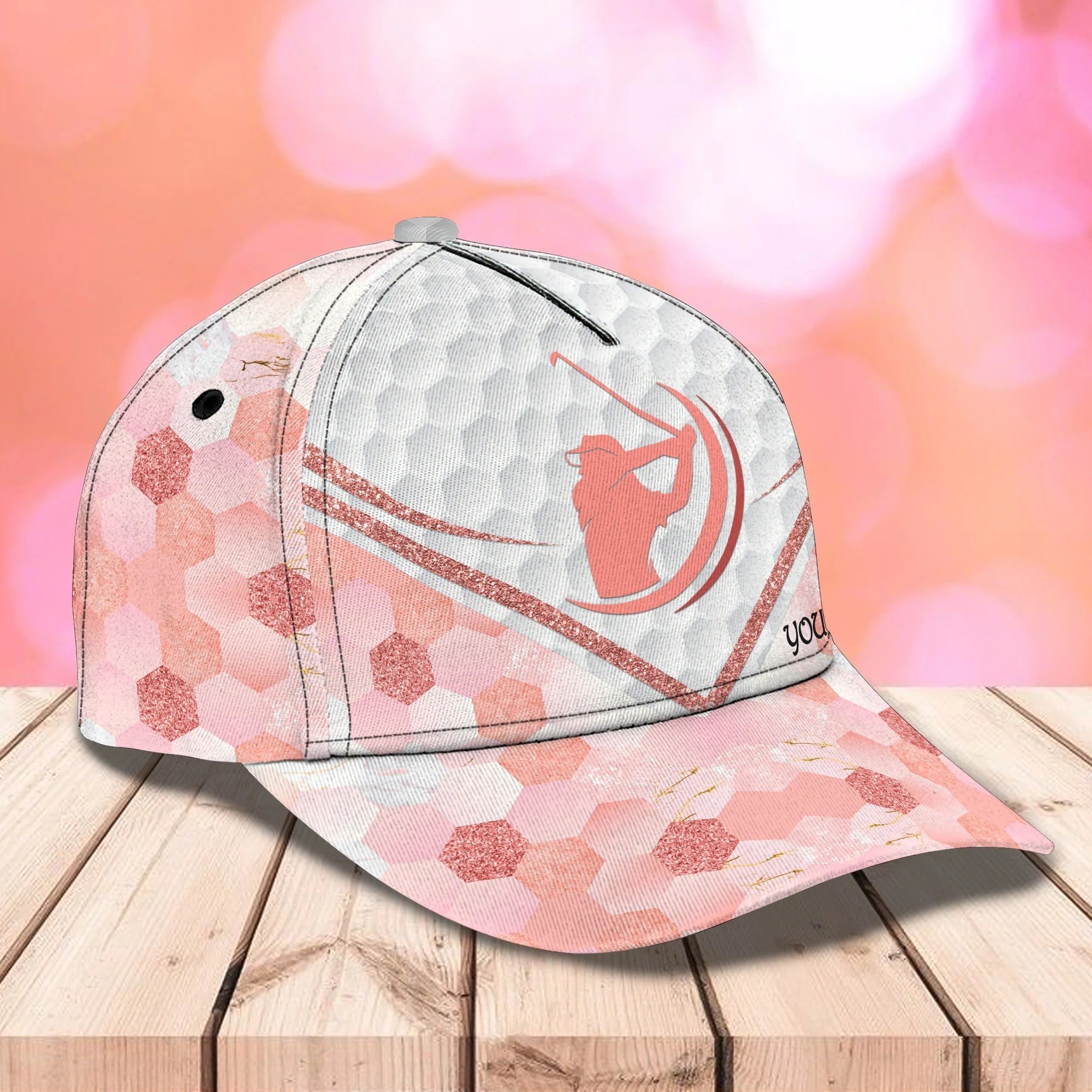 Personalized Baseball Golf Cap For Women, Golfer Cap For Woman, Birthday Golfer Gifts, Woman Golf Cap Trucker Hats Custom Hats Gifts For Men & Women
