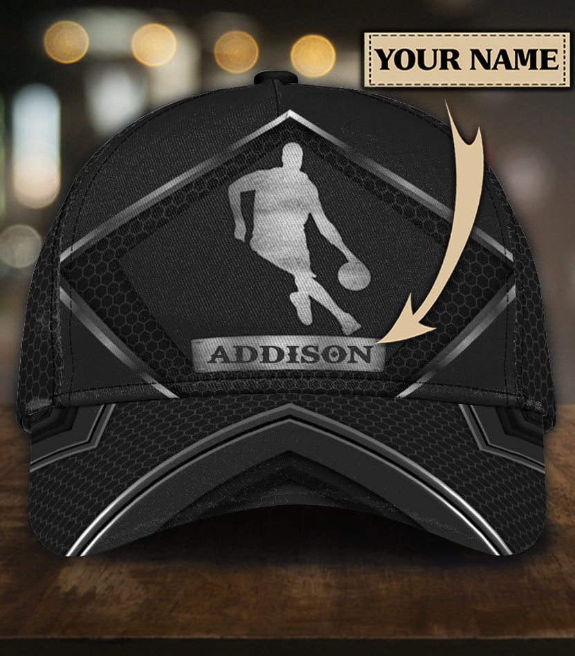 Personalized Basketball Classic Cap Trucker Hats Custom Hats Gifts For Men & Women