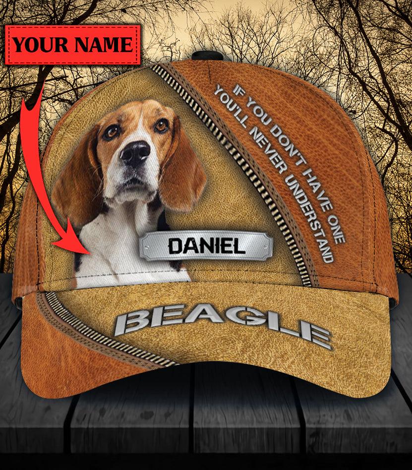 Personalized Beagle Classic Cap Trucker Hats Custom Hats Gifts For Men & Women