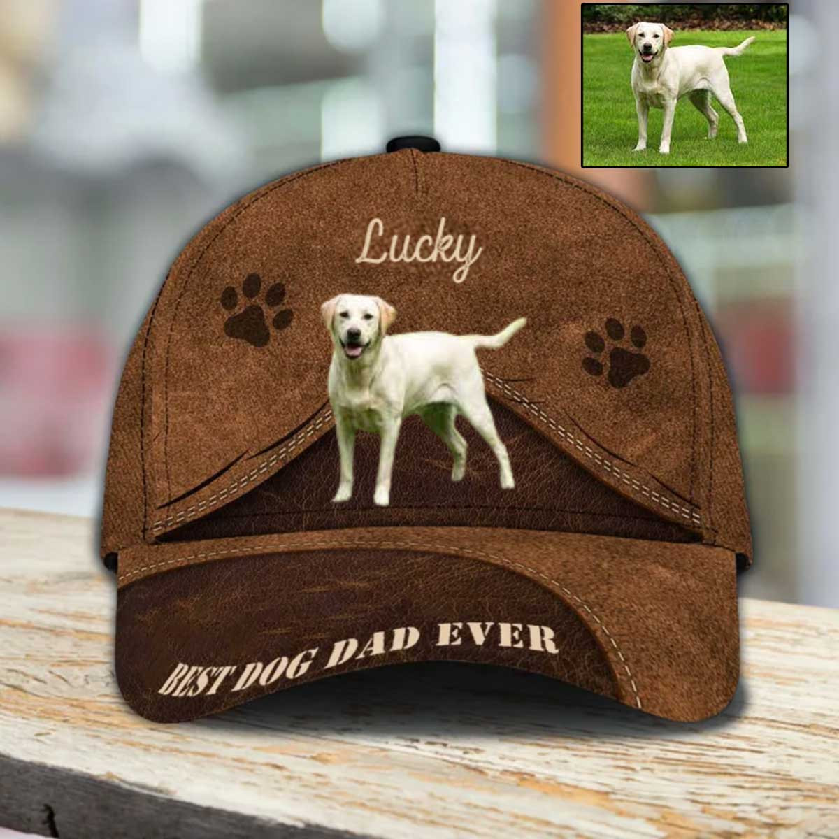 Personalized Best Dog Dad Ever Hat, Custom Photo Dog Breed, Pets Photo, Best Dog Mom Ever Cap for Mom, Dog Cap for Dad Trucker Hats Custom Hats Gifts For Men & Women