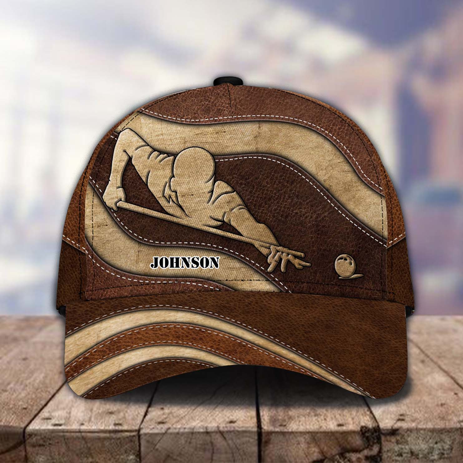 Personalized Billiard Classic Cap, Gift for Billiard Snooker Lovers, Billiard Snooker Players Trucker Hats Custom Hats Gifts For Men & Women