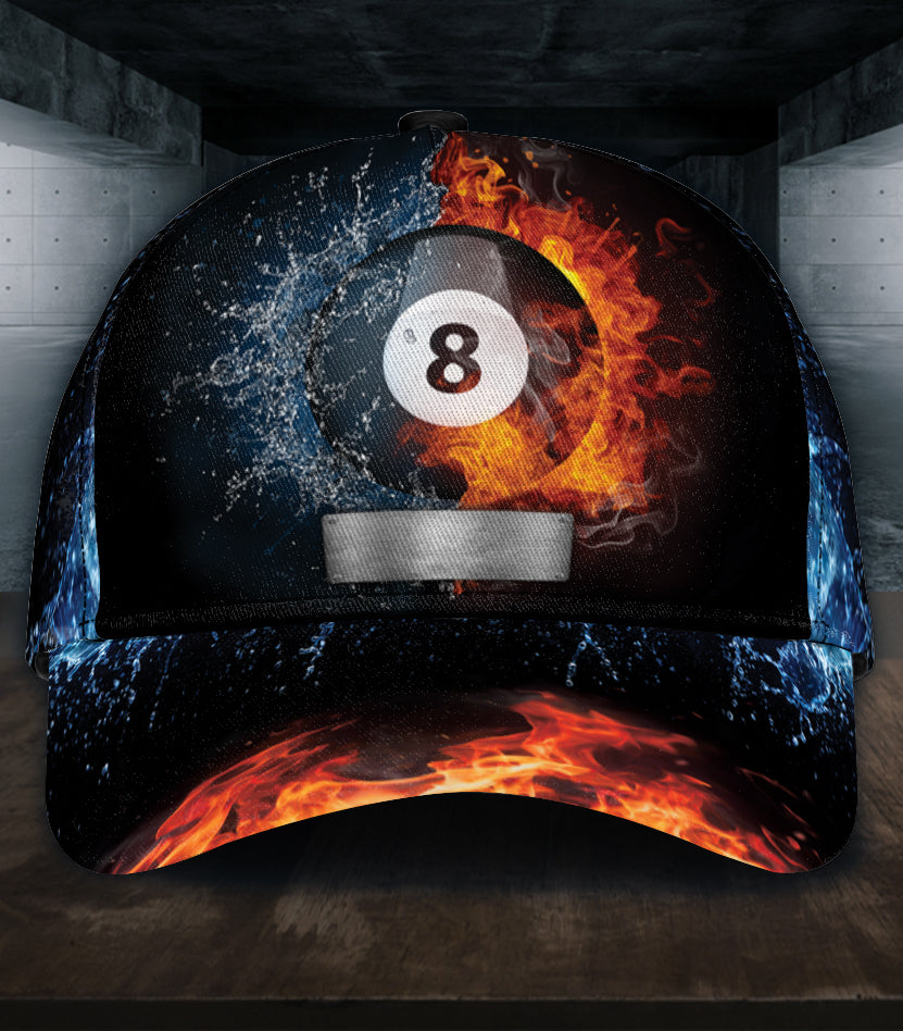 Personalized Billiard Classic Cap, Gift for Billiard Snooker Lovers, Billiard Snooker Players Trucker Hats Custom Hats Gifts For Men & Women