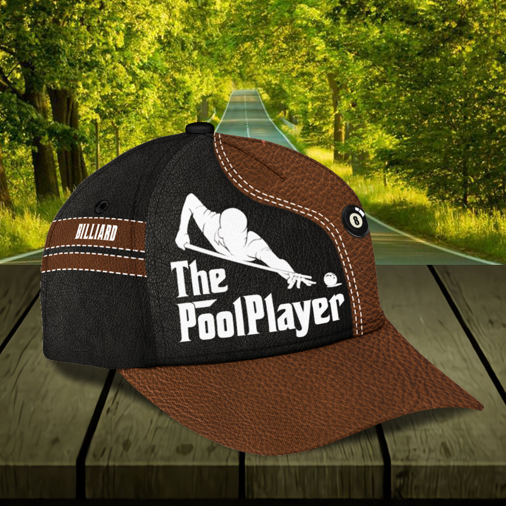 Personalized Billiard Classic Cap, Gift for Billiard Snooker Lovers, Billiard Snooker Players Trucker Hats Custom Hats Gifts For Men & Women