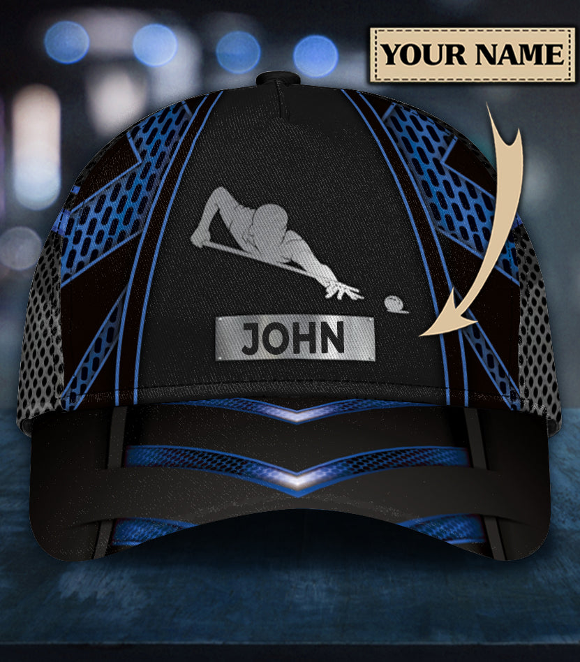 Personalized Billiard Classic Cap, Gift for Billiard Snooker Lovers, Billiard Snooker Players Trucker Hats Custom Hats Gifts For Men & Women