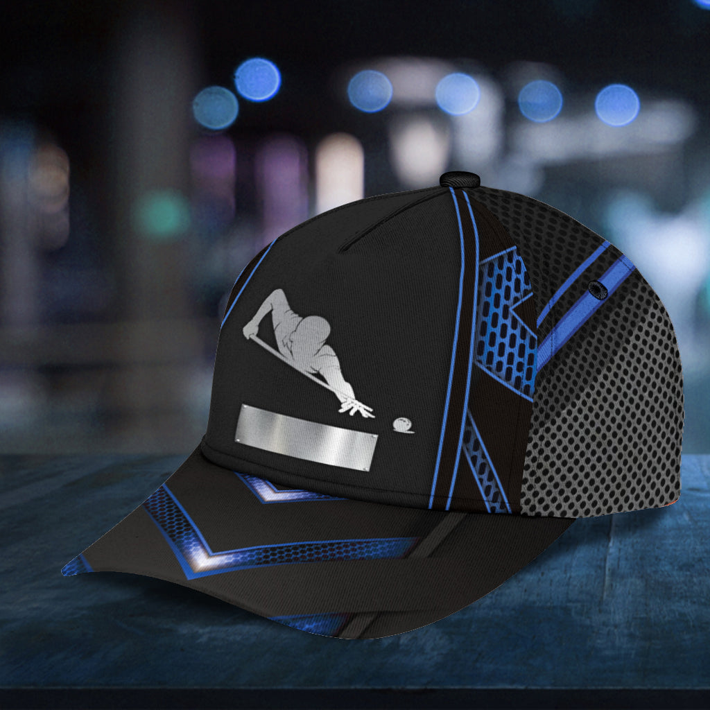 Personalized Billiard Classic Cap, Gift for Billiard Snooker Lovers, Billiard Snooker Players Trucker Hats Custom Hats Gifts For Men & Women