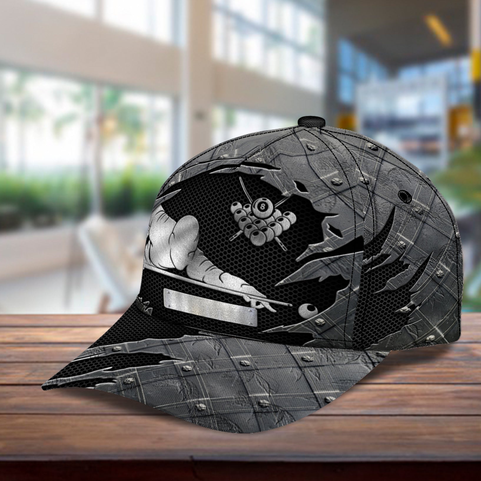 Personalized Billiard Classic Cap, Gift for Billiard Snooker Lovers, Billiard Snooker Players Trucker Hats Custom Hats Gifts For Men & Women