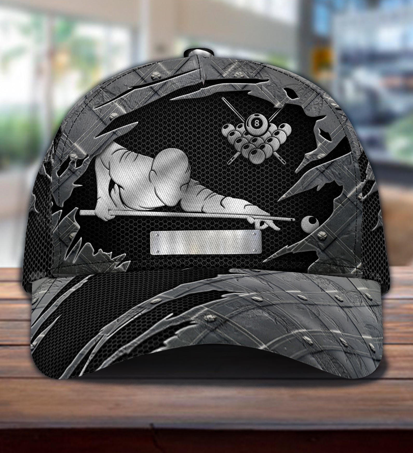 Personalized Billiard Classic Cap, Gift for Billiard Snooker Lovers, Billiard Snooker Players Trucker Hats Custom Hats Gifts For Men & Women