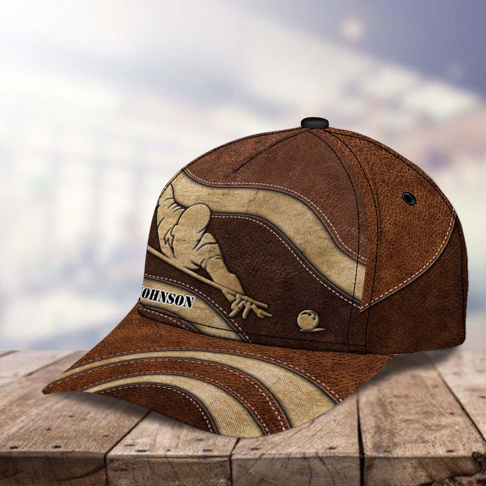 Personalized Billiard Classic Cap, Gift for Billiard Snooker Lovers, Billiard Snooker Players Trucker Hats Custom Hats Gifts For Men & Women