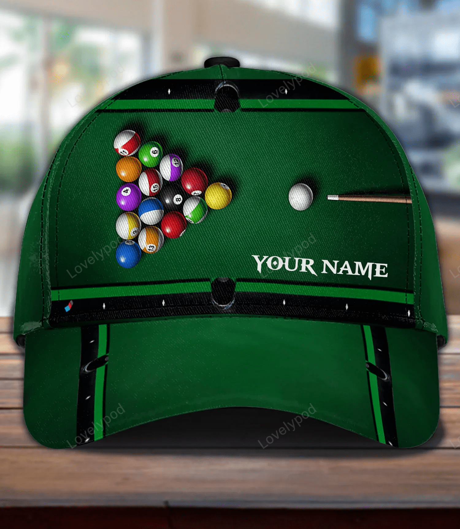 Personalized Billiard Classic Cap, Gift for Billiard Snooker Lovers, Billiard Snooker Players hat for men and women Trucker Hats Custom Hats Gifts For Men & Women