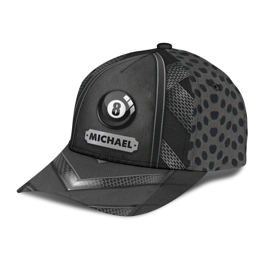 Personalized Billiard Classic Cap, Personalized Gift for Billiard Snooker Lovers, Billiard Snooker Players Trucker Hats Custom Hats Gifts For Men & Women
