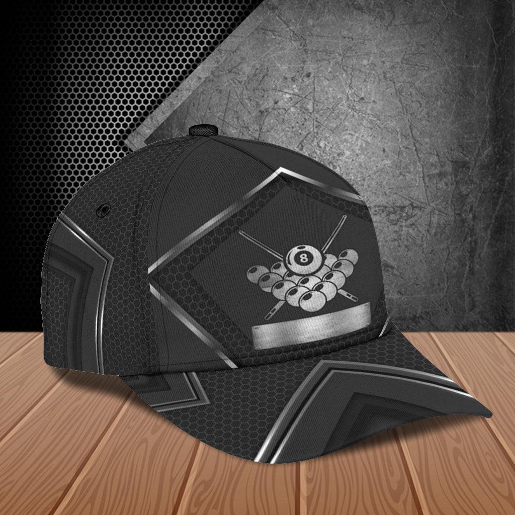 Personalized Billiard Classic Cap, Personalized Gift for Billiard Snooker Lovers, Billiard Snooker Players Trucker Hats Custom Hats Gifts For Men & Women